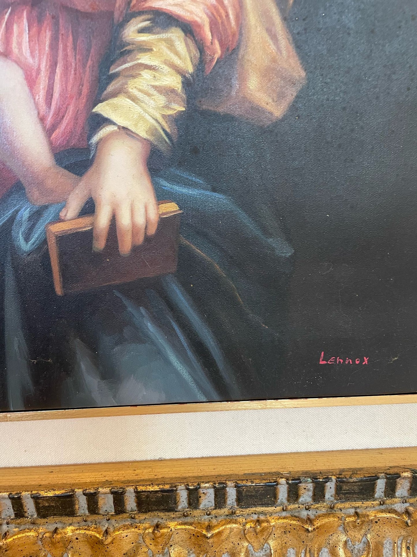 Scuola Europea (XX) da Andrea del Santo Madonna con Bambino