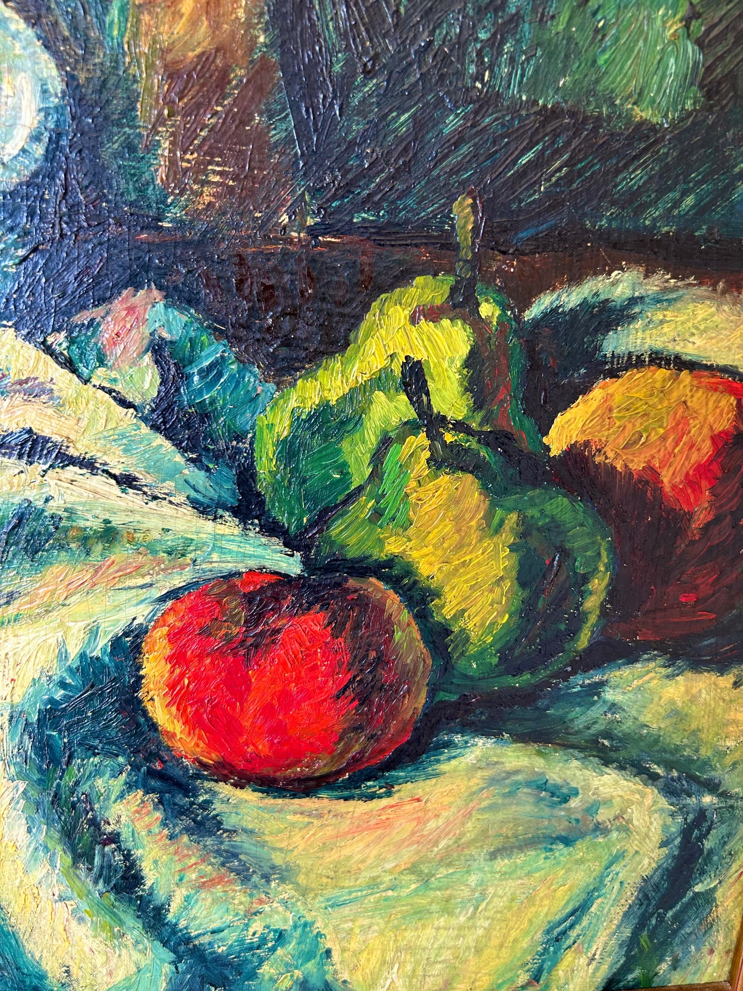 NATURA MORTA di Carlo Trabattoni 50x60cm olio su pannello