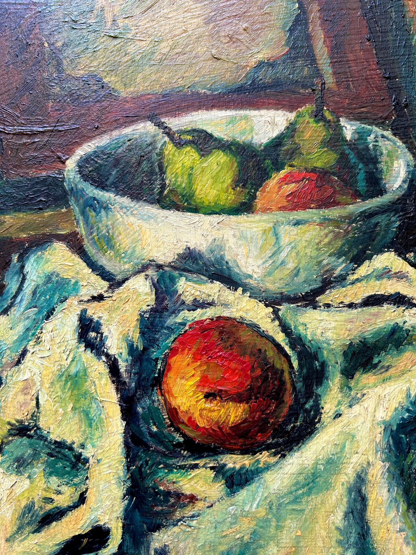 NATURA MORTA di Carlo Trabattoni 50x60cm olio su pannello