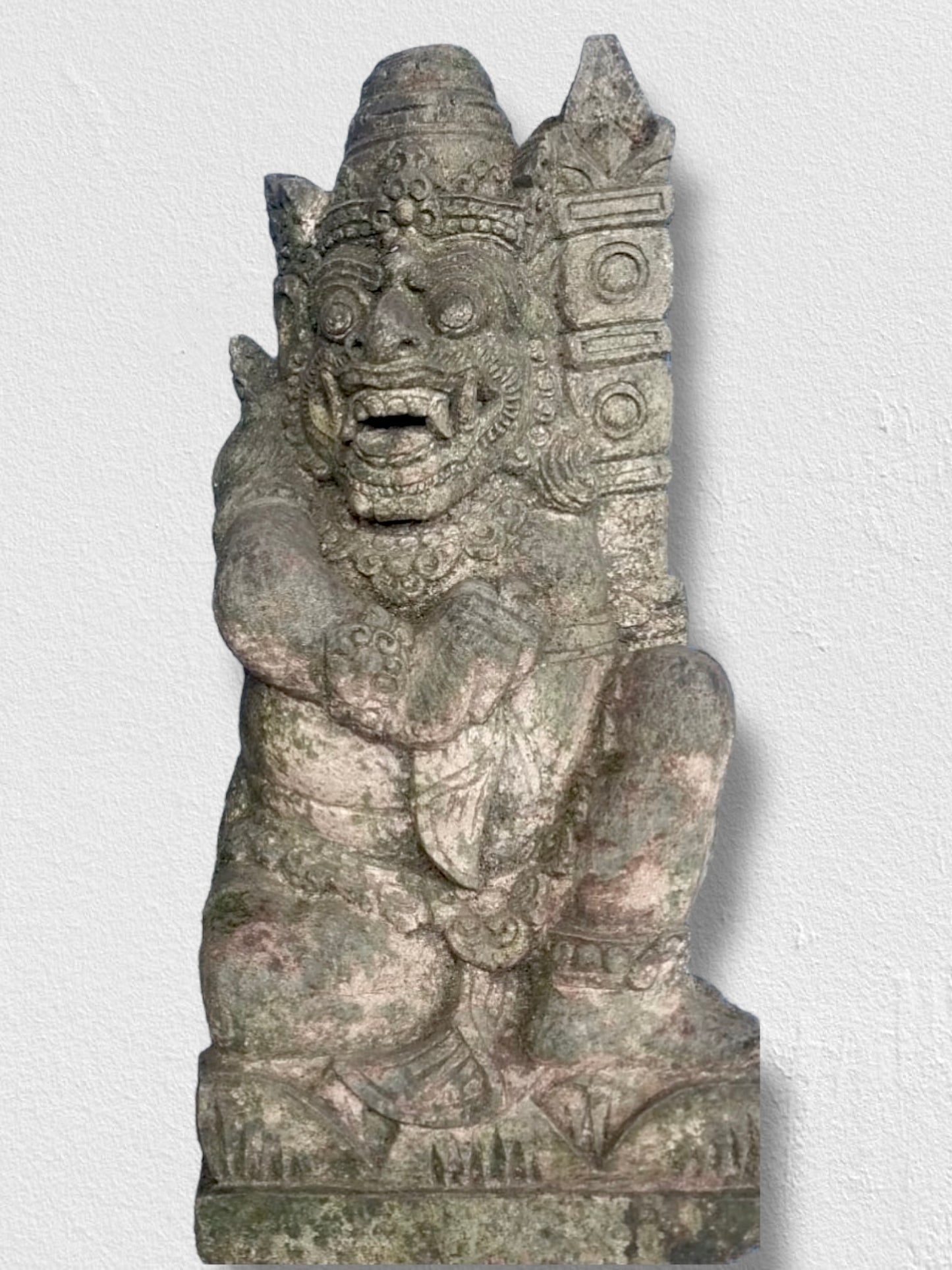 Statue di Buto in Pietra di Giava (Coppia) | Spiriti Protettivi Balinesi h60cm B27