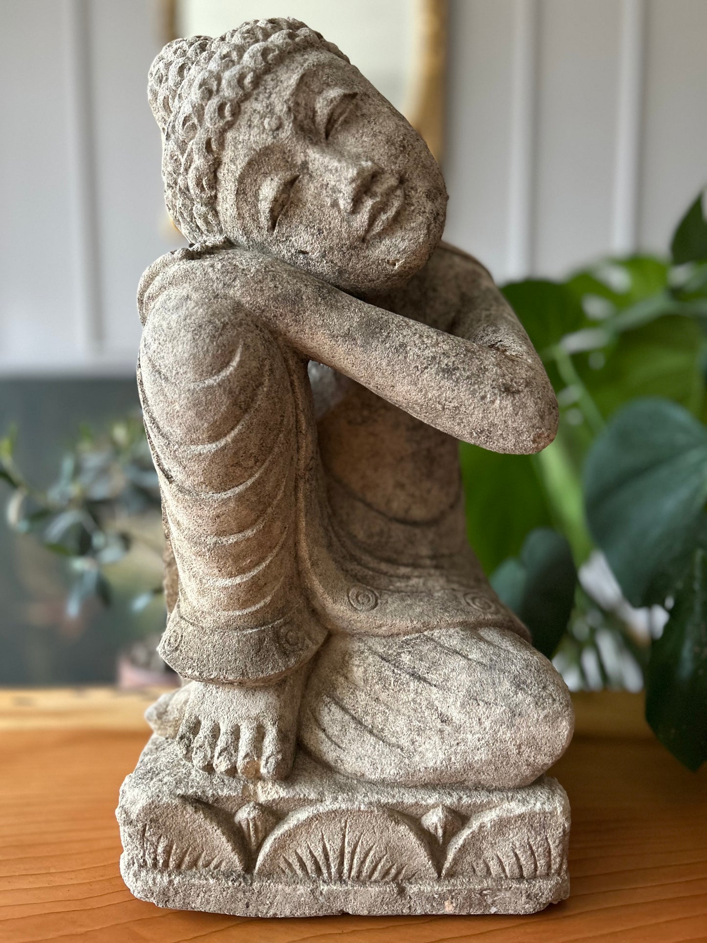 BUDDHA DORMIENTE in arenaria