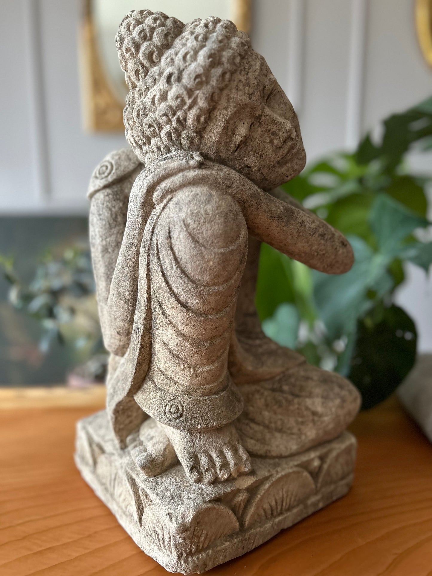 BUDDHA DORMIENTE in arenaria
