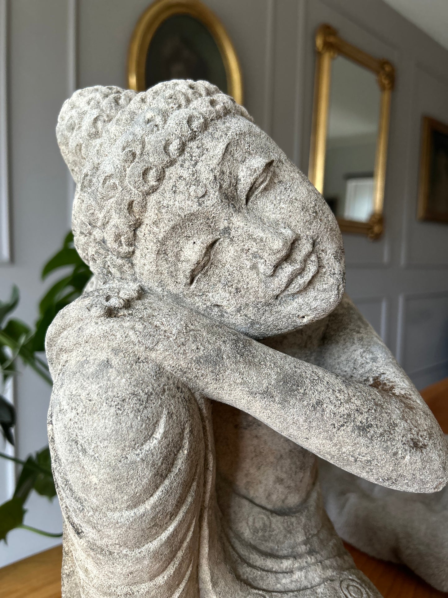 BUDDHA DORMIENTE in arenaria