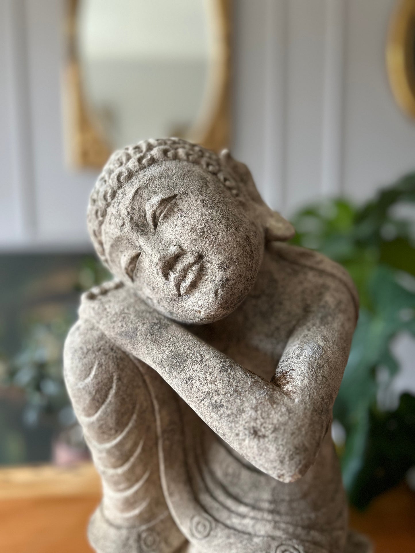BUDDHA DORMIENTE in arenaria