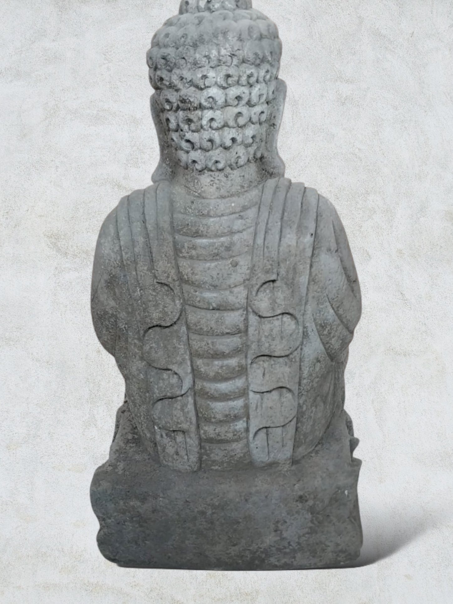 BUDDHA BUNGA CON FIORE DI LOTO pietra di Java