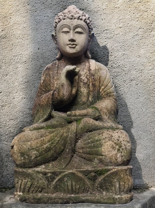 BUDDHA in preghiera H43cm B26