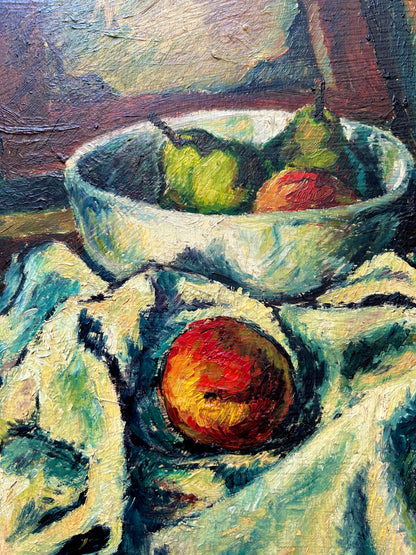 NATURA MORTA di Carlo Trabattoni 50x60cm olio su pannello
