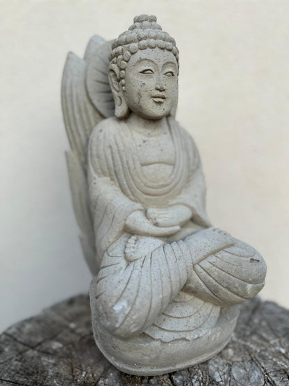 BUDDHA with jar H32cm Ref.B53