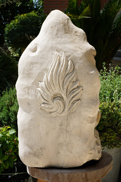 Statua da Giardino in Pietra induista– Dewi Siwa | Spiritualità e Arredo Zen H 50 cm C042