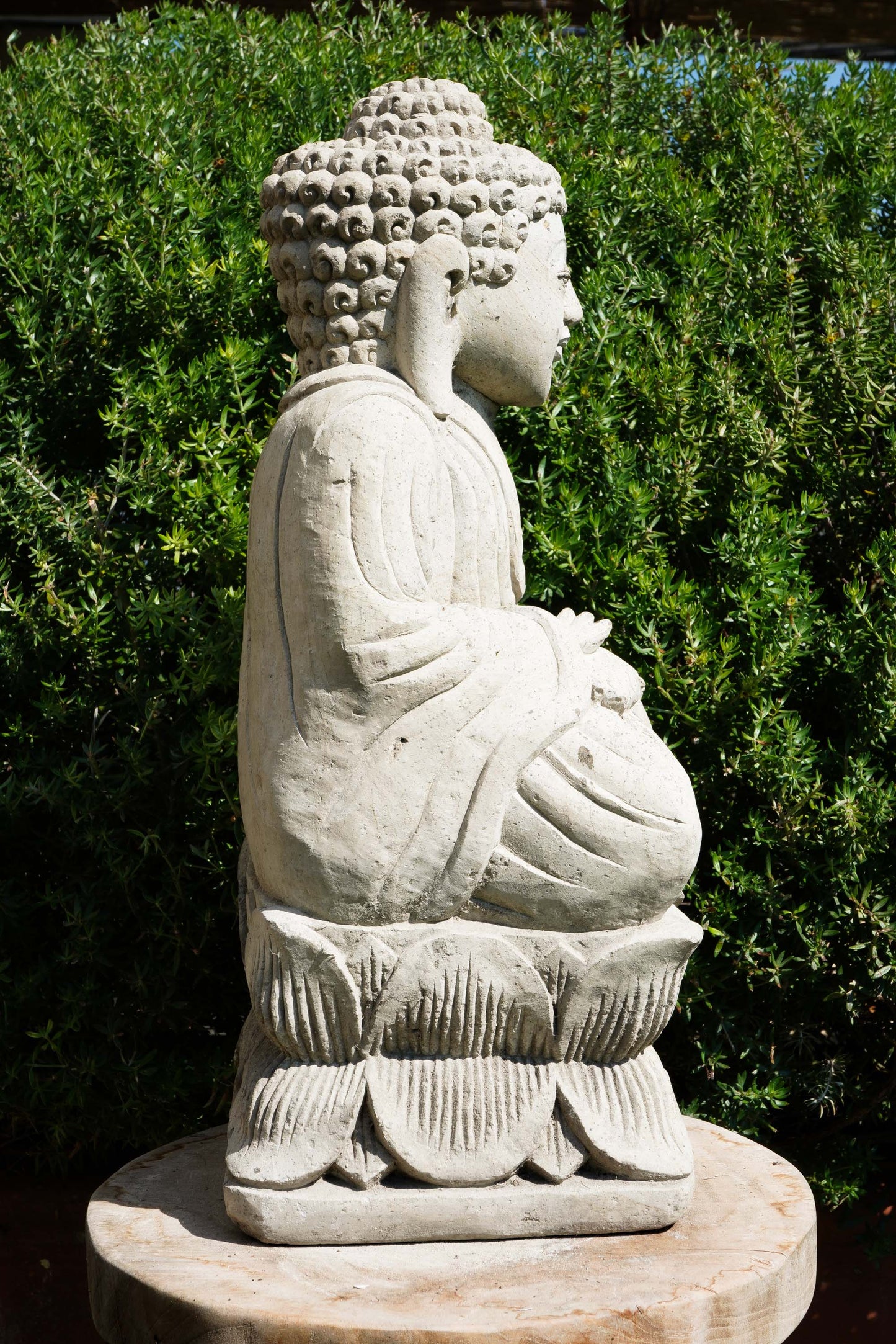 BUDDHA with jar H32cm Ref.B53