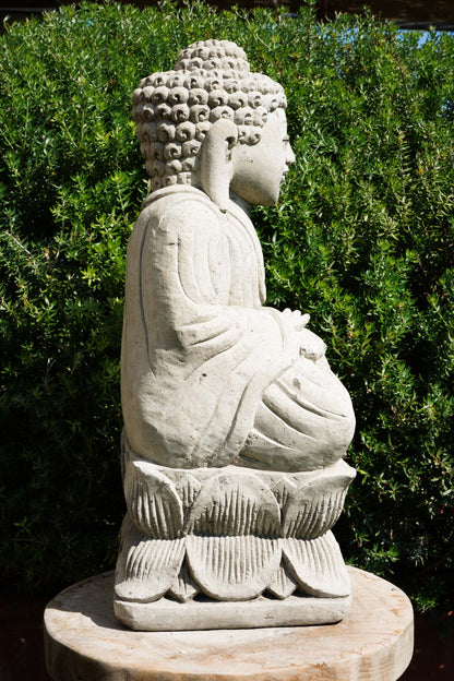 BUDDHA with jar H32cm Ref.B53