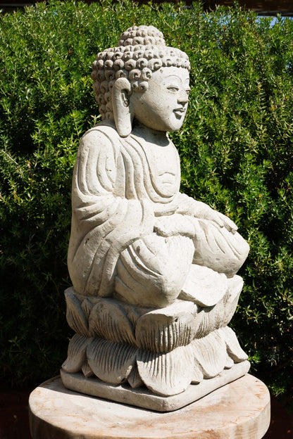 BUDDHA with jar H32cm Ref.B53