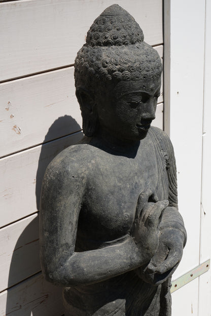 Statua Buddha Antico h 120 cm – Scultura Balinese Originale Rif. C065