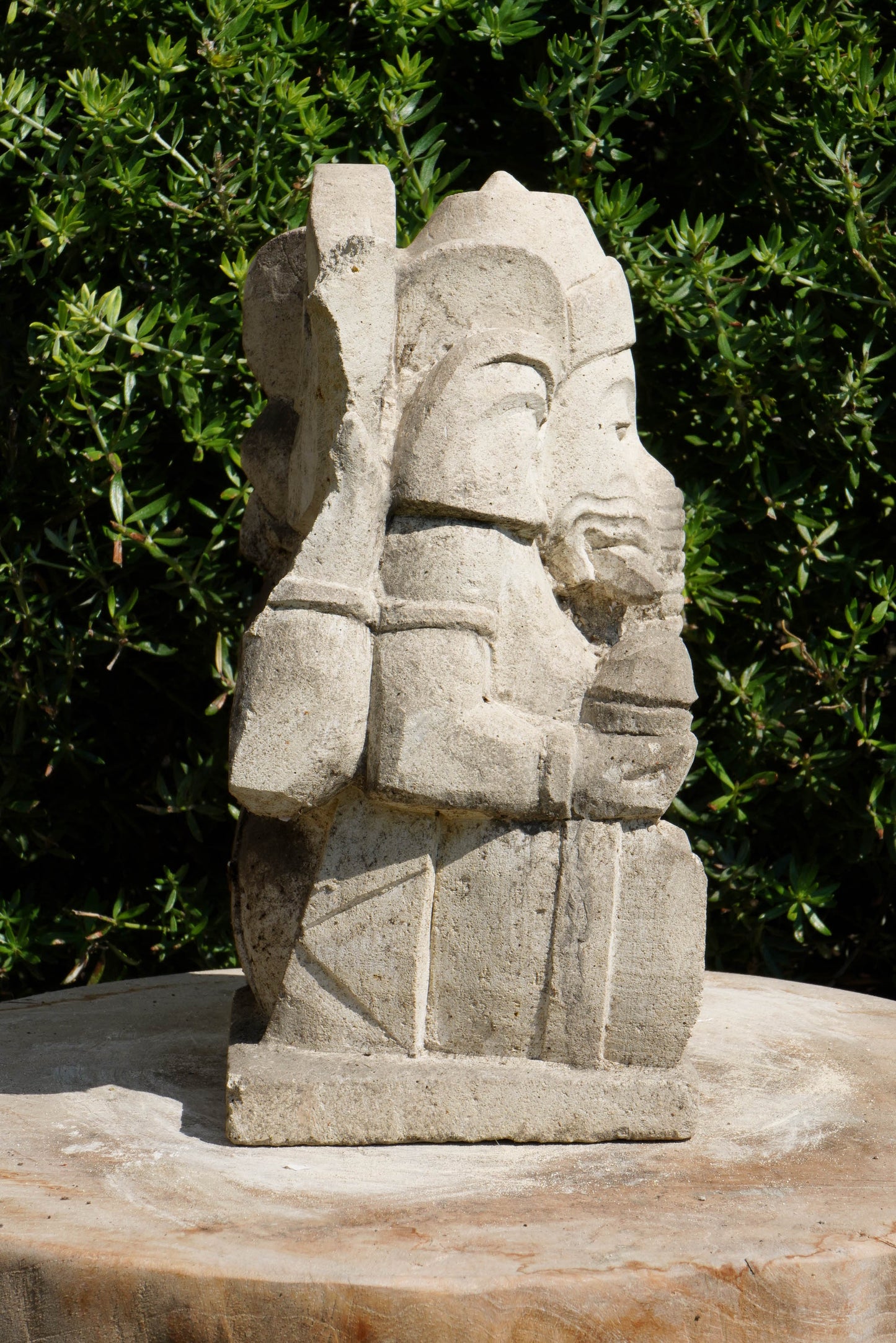 statuetta di GANESH in pietra induismo balinese H20cm rif. D015