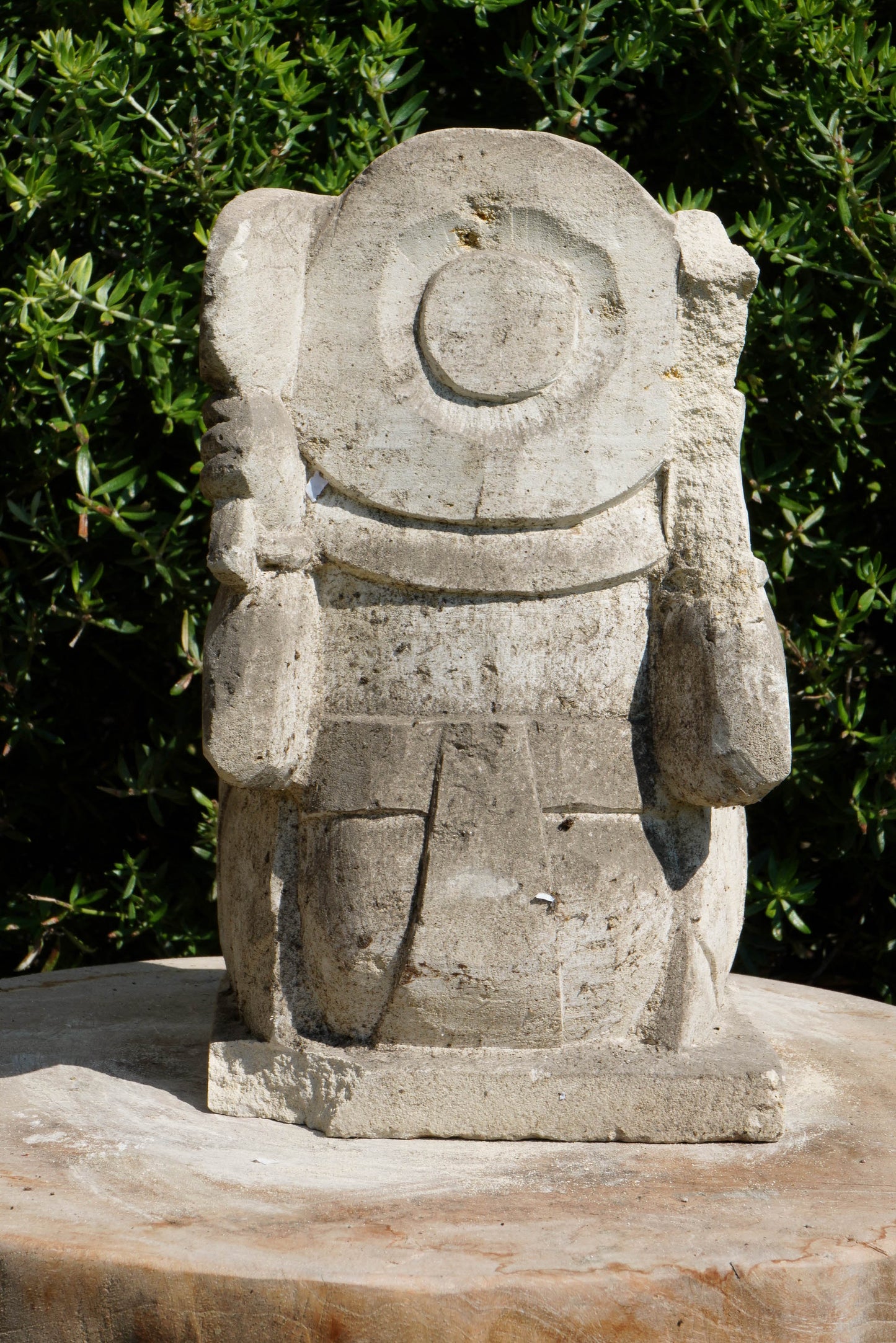statuetta di GANESH in pietra induismo balinese H20cm rif. D015