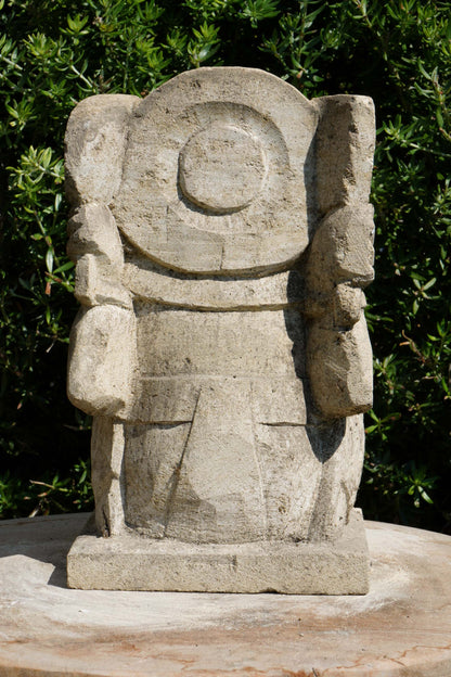 statuetta di GANESH in pietra induismo balinese H20cm rif. D016