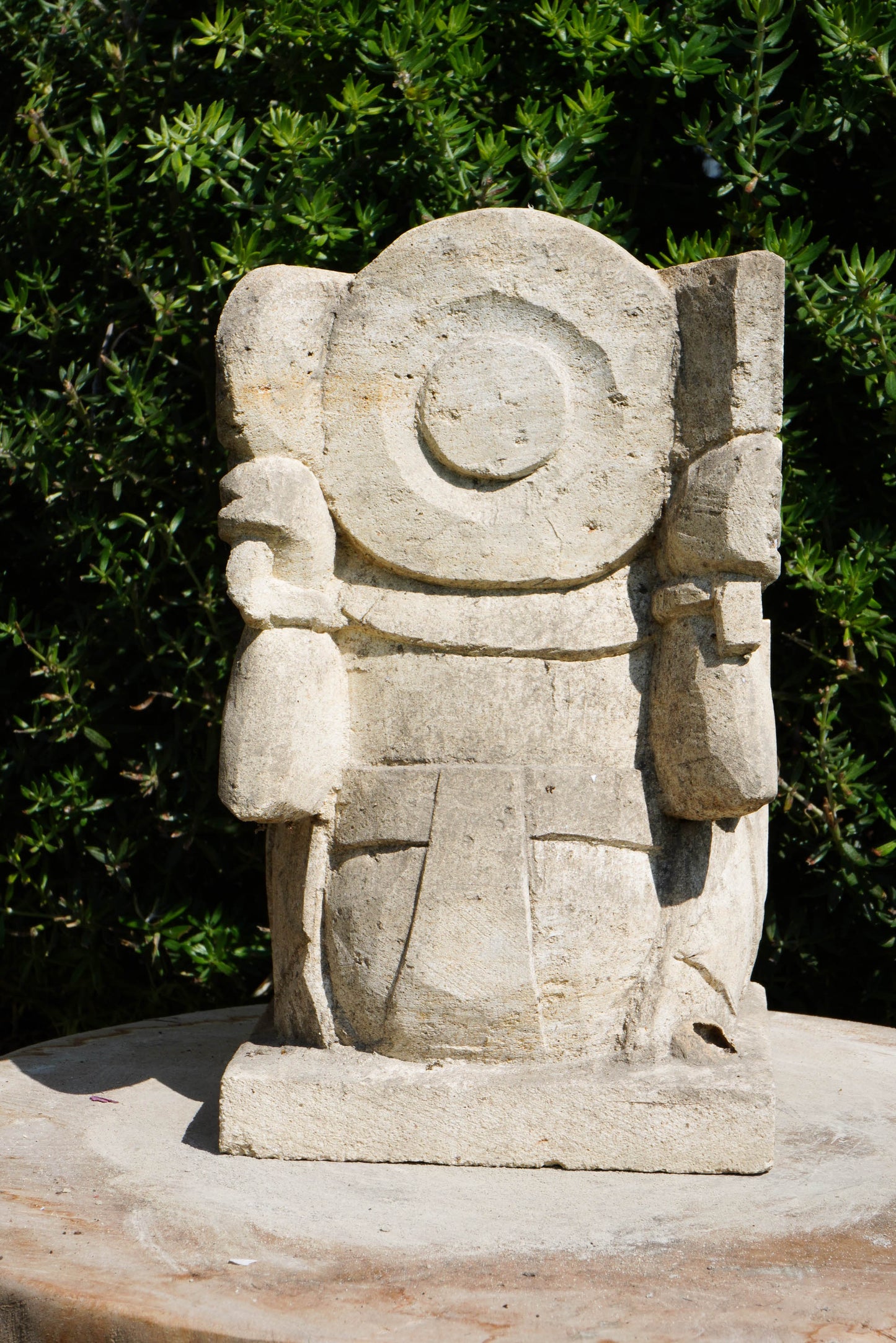 statuetta di GANESH in pietra induismo balinese H20cm rif. D022