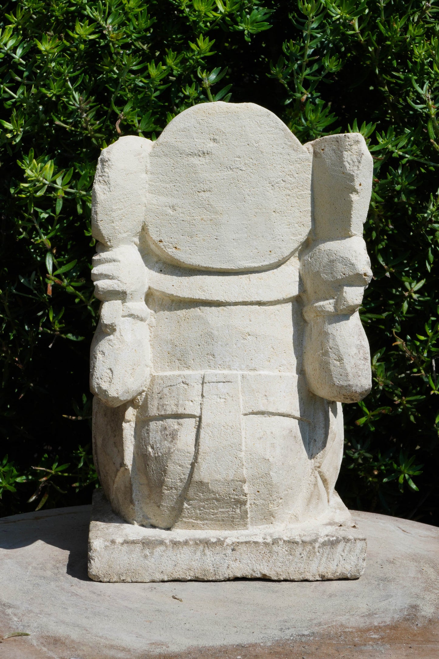 statuetta di GANESH in pietra induismo balinese H20cm rif. D023