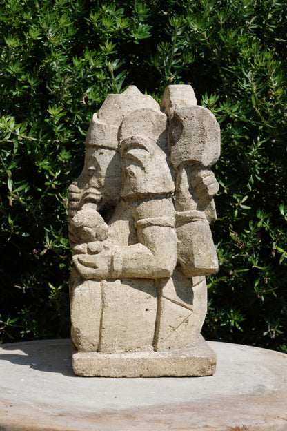 statuetta di GANESH in pietra induismo balinese H20cm rif. D013