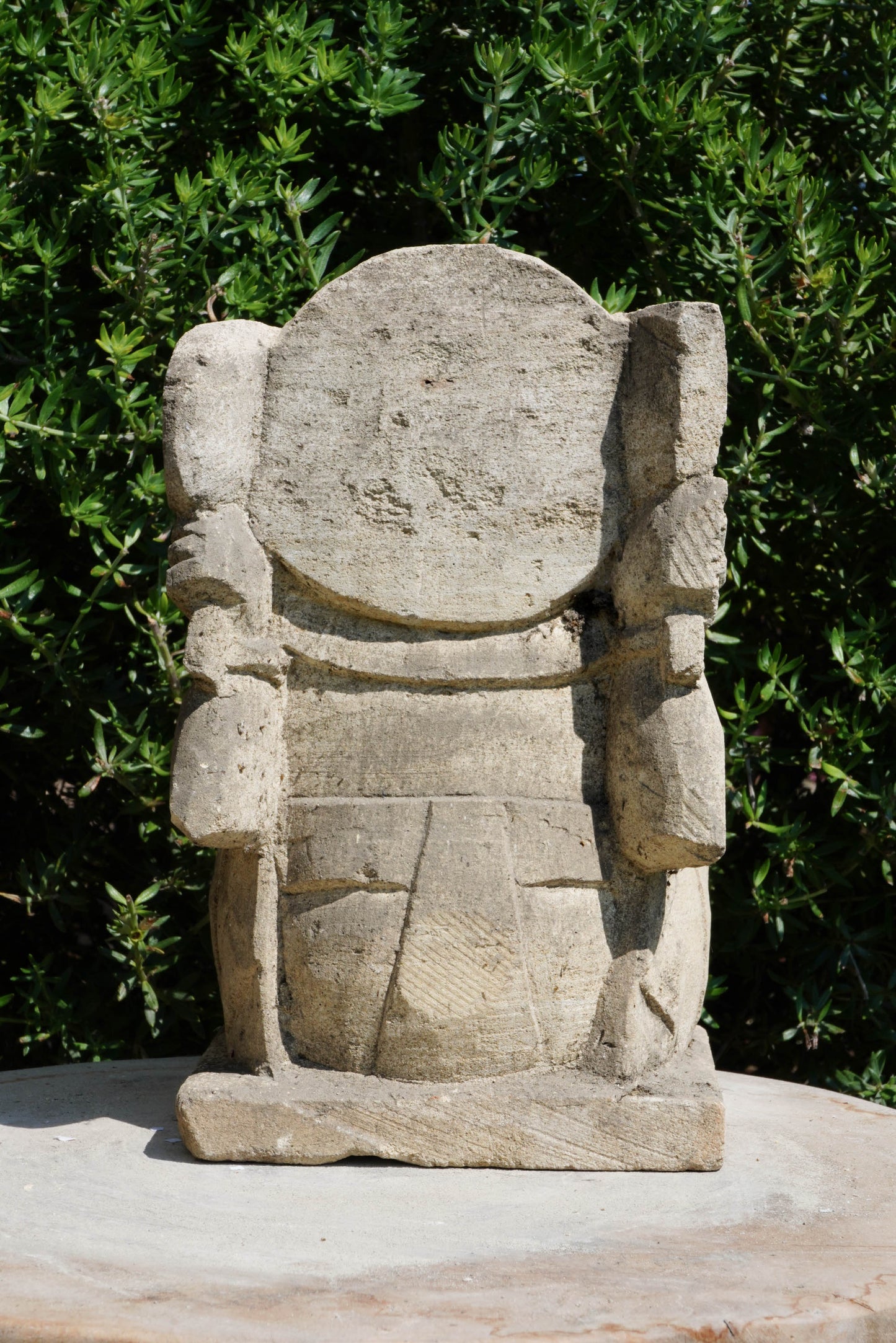 statuetta di GANESH in pietra induismo balinese H20cm rif. D013