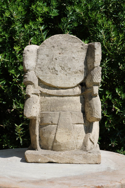 statuetta di GANESH in pietra induismo balinese H20cm rif. D013