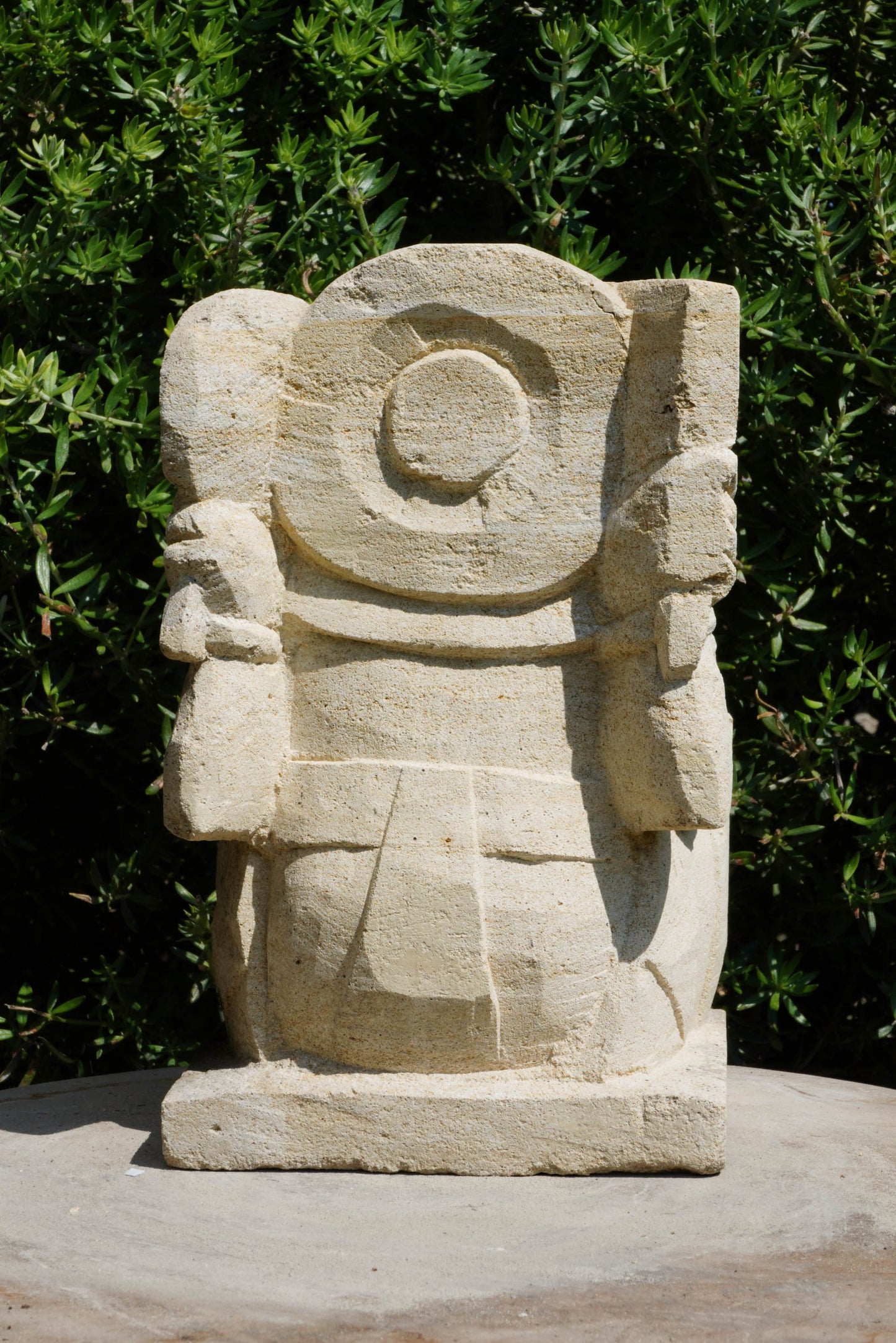 statuetta di GANESH in pietra induismo balinese H20cm rif. D014
