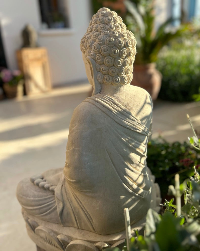 BUDDHA MEDITASI H63cm Rif A20