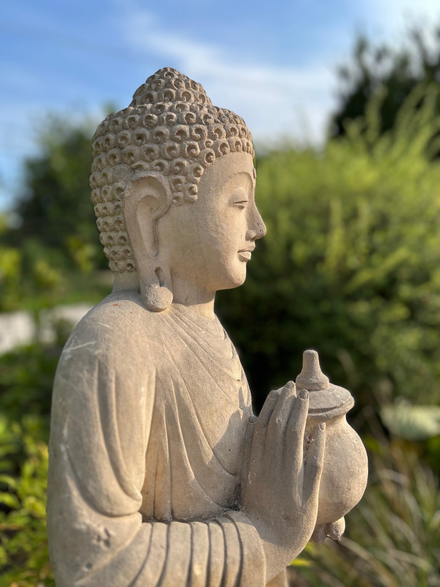 grande statua BUDDHA H105cm Rif C003