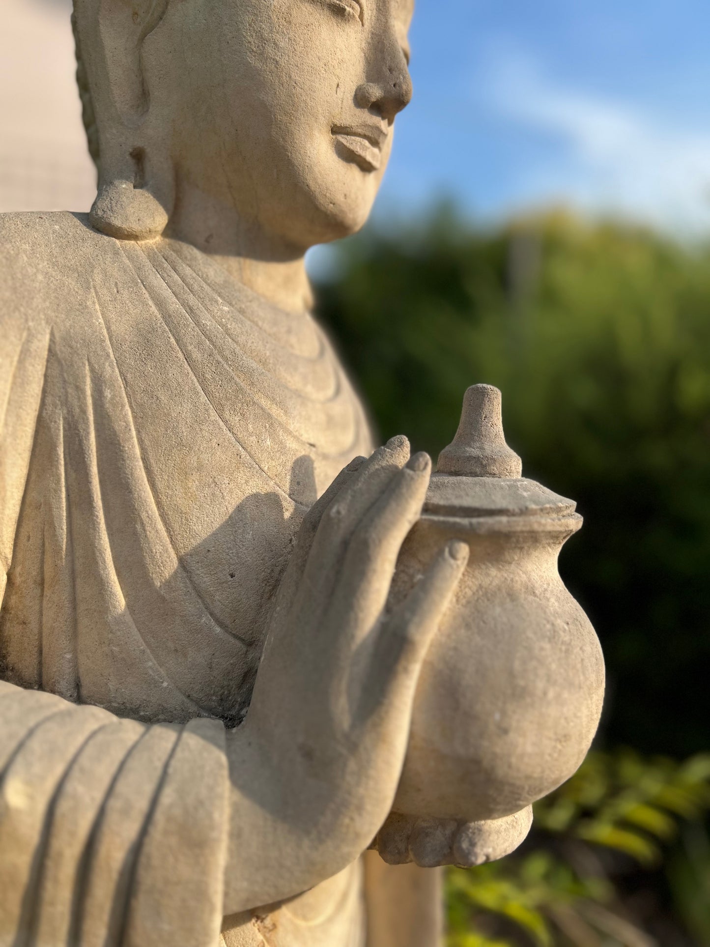 grande statua BUDDHA H105cm Rif C003