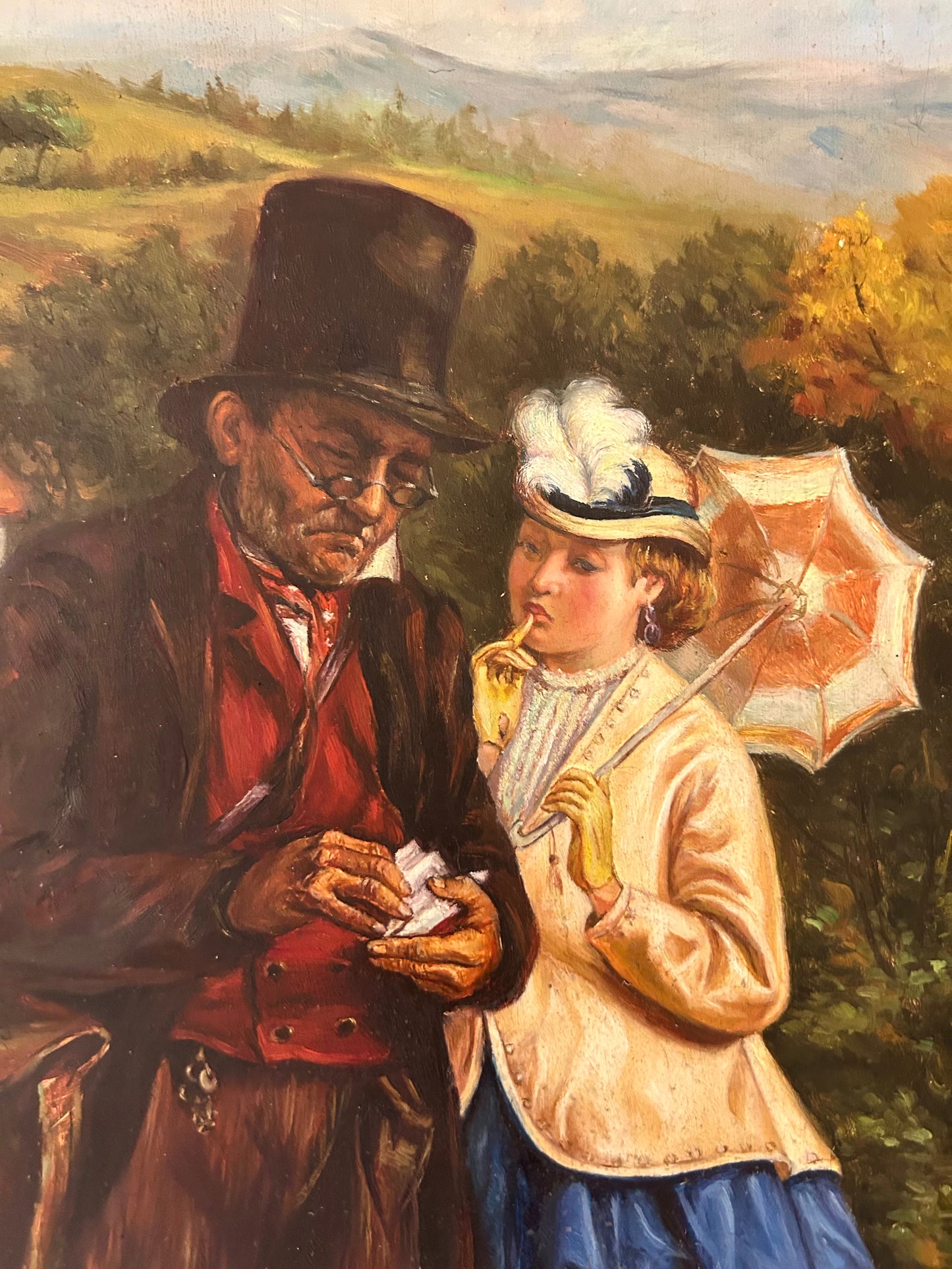 IL POSTINO DEL VILLAGGIO  43x53