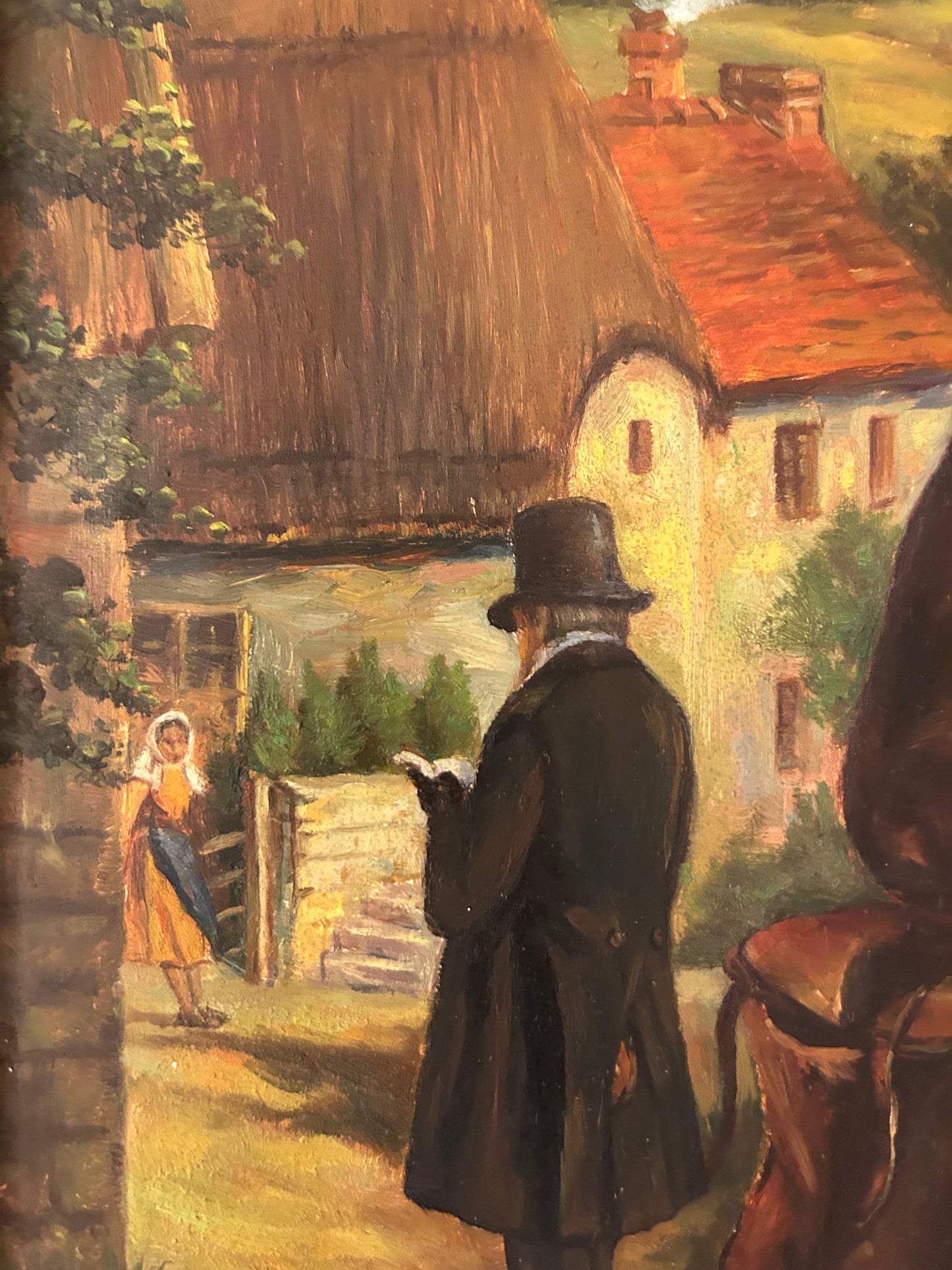 IL POSTINO DEL VILLAGGIO  43x53