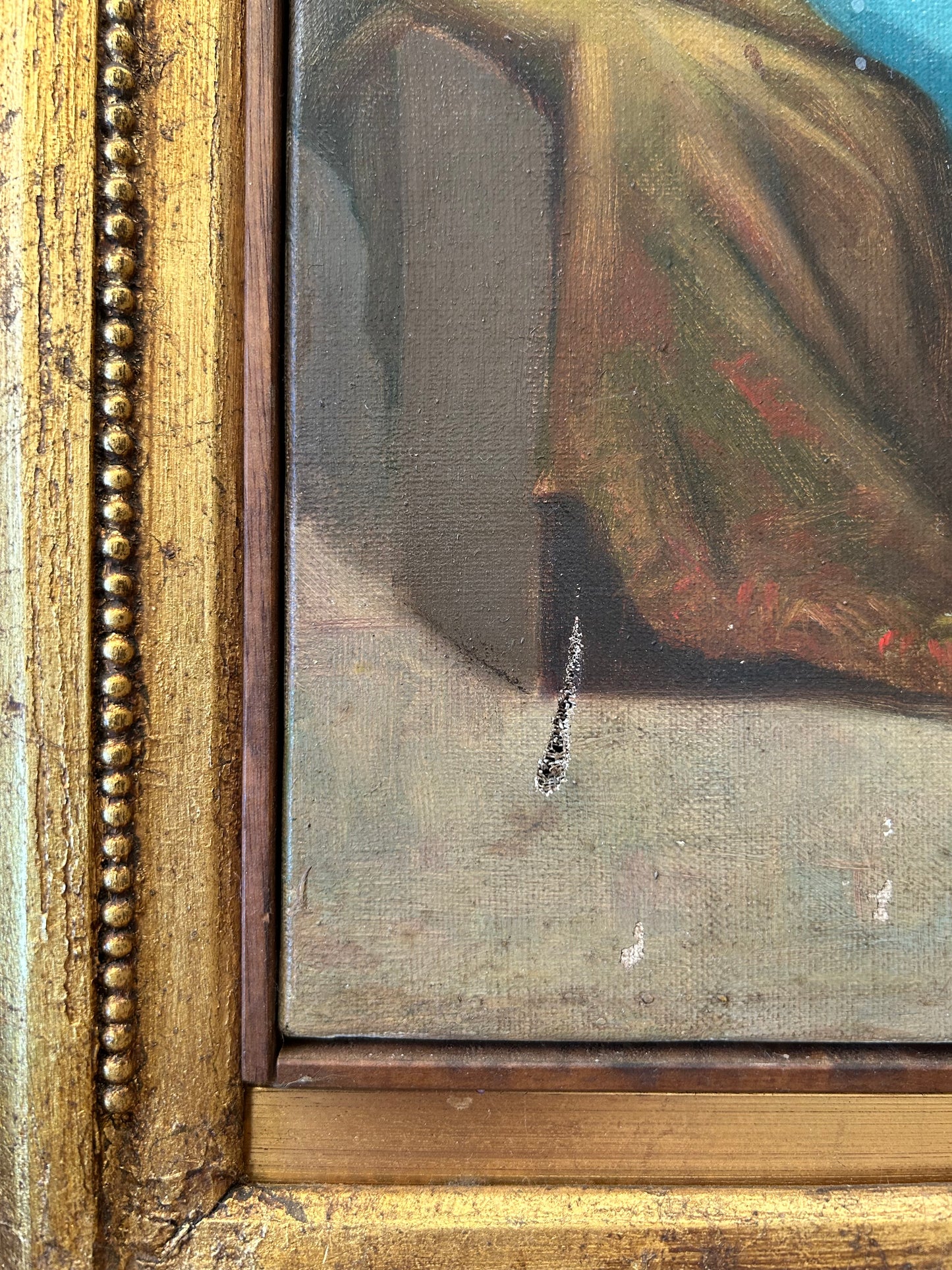 AUTORITRATTO DELLA VENERE. diciannovesimo secolo olio su tela 48x65cm
