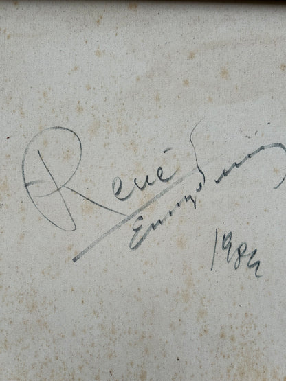 IL FAGIANO olio su tela di ENZO PAINI detto RENE'
