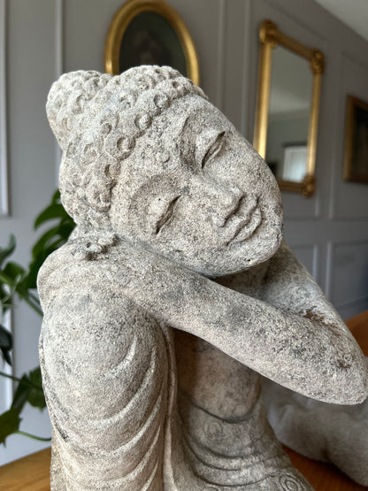 BUDDHA DORMIENTE in arenaria