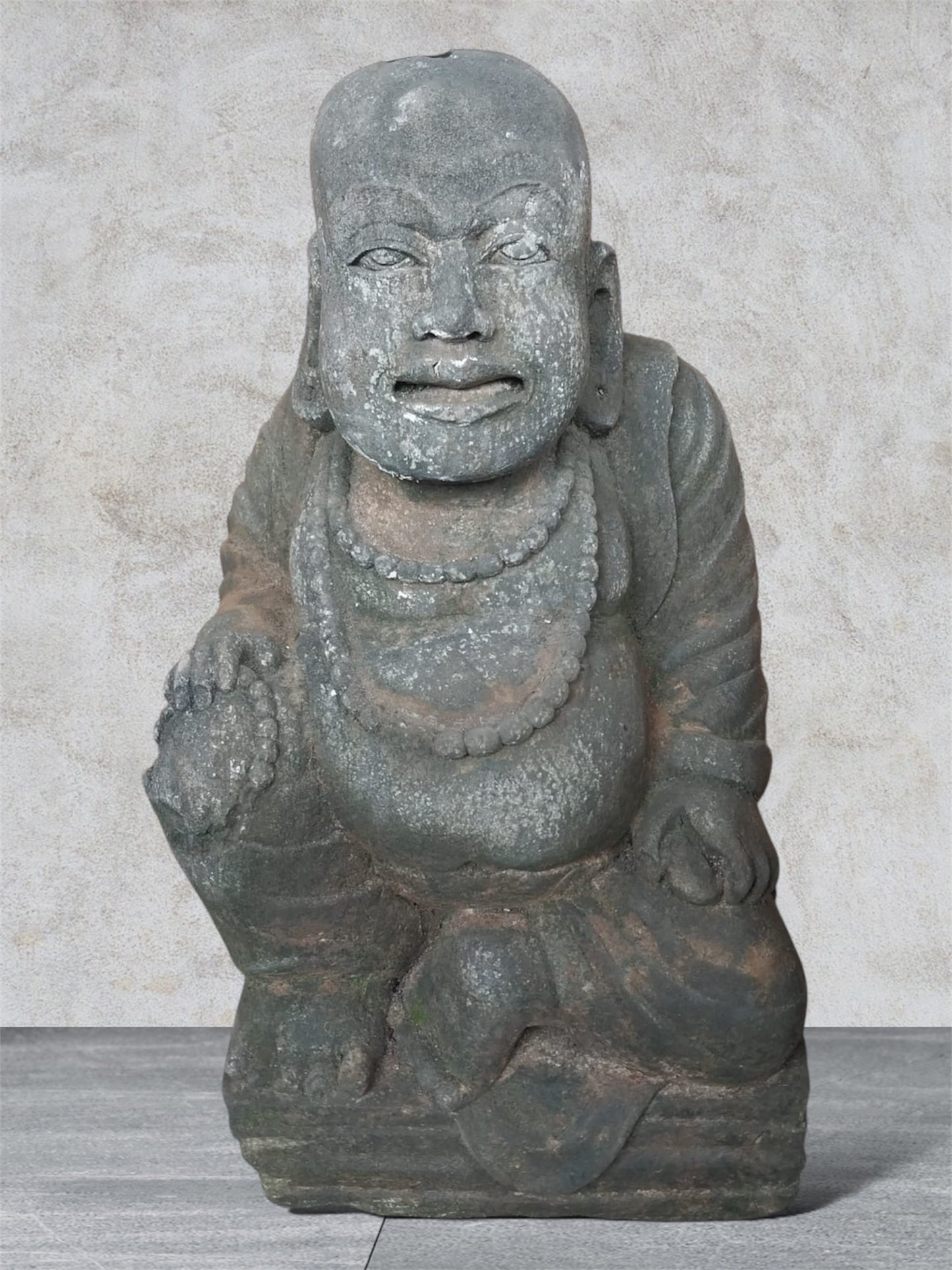 BUDDHA CON CORONA altezza 46cm