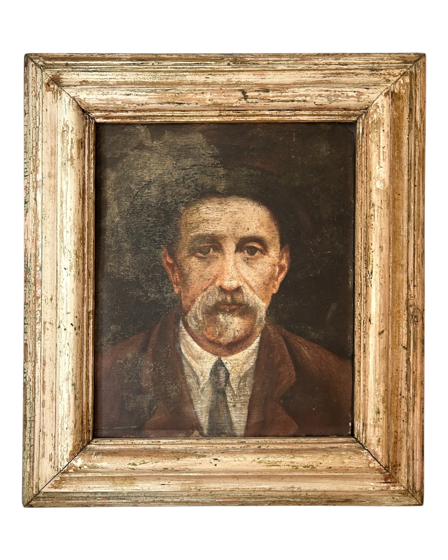 COPPIA VENEZIANA olio su pannello