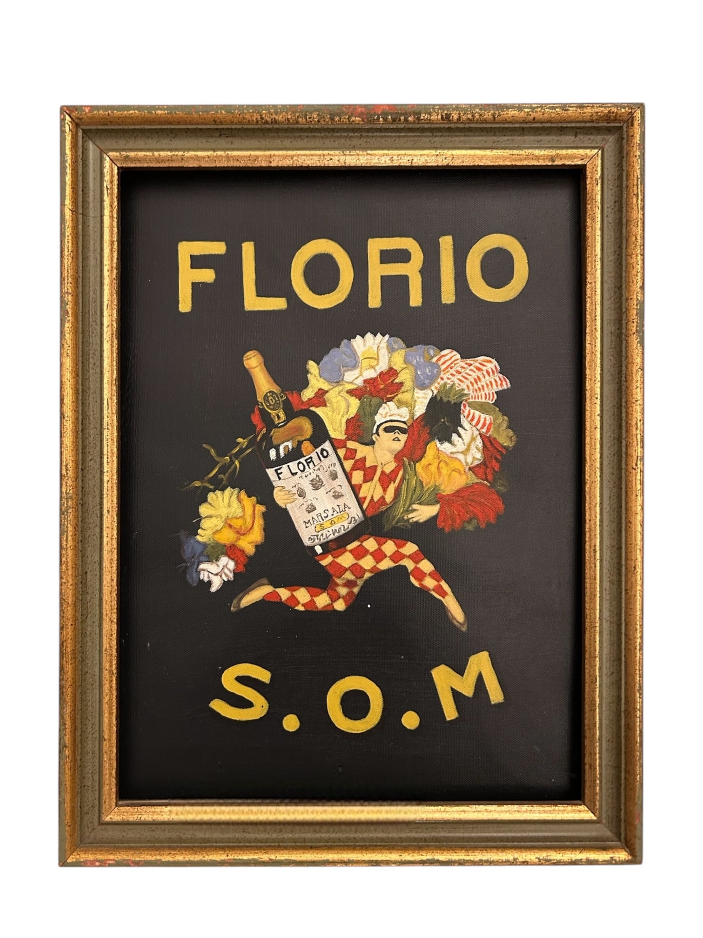 Florio S.O.M. MARSALA riproduzione in acrilico su canvas