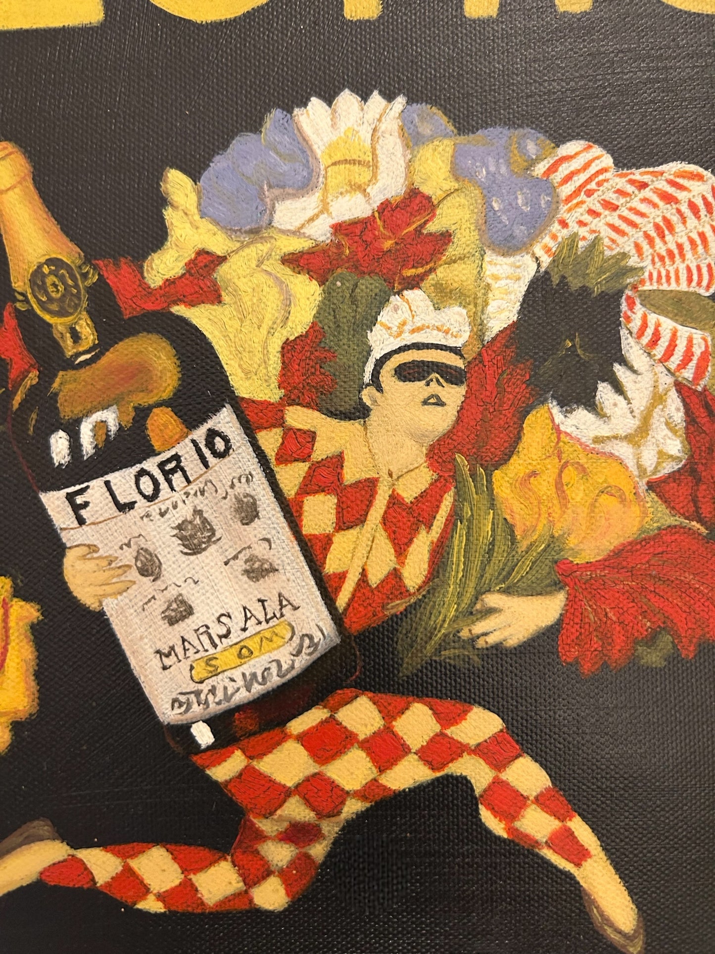 Florio S.O.M. MARSALA riproduzione in acrilico su canvas