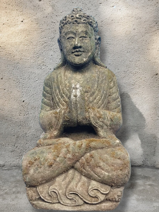 BUDDHA in preghiera H42cm B54
