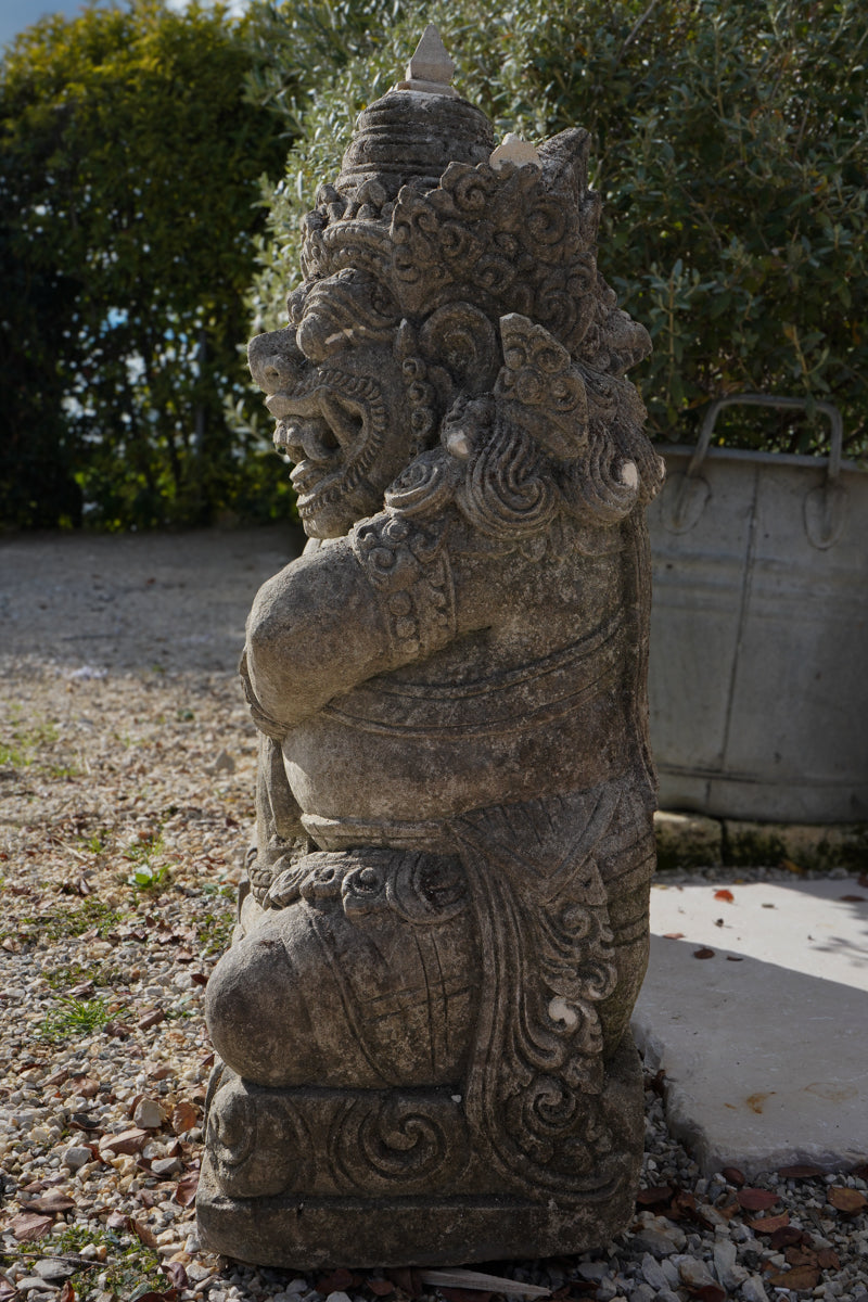 Pair of BUTO PROTECTIVE SPIRITS OF BALI h 60cm B27