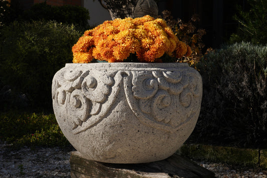 VASO TRADIZIONALE BALINESE diametro 40cm B43