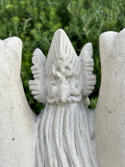 Statua Bidarari Alata | Scultura in Pietra Arenaria tradizione induista balinese H30cm Rif. C045