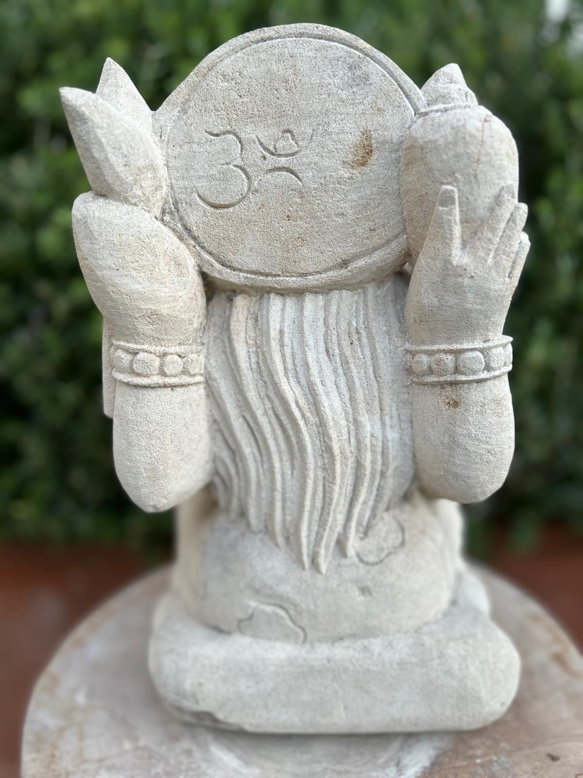 Statua in Pietra induista– Dewi Siwa | Spiritualità e Arredo Zen H 30 cm C043