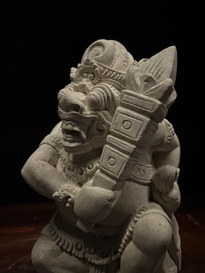 Pair of BUTO PROTECTIVE SPIRITS OF BALI h 60cm B27