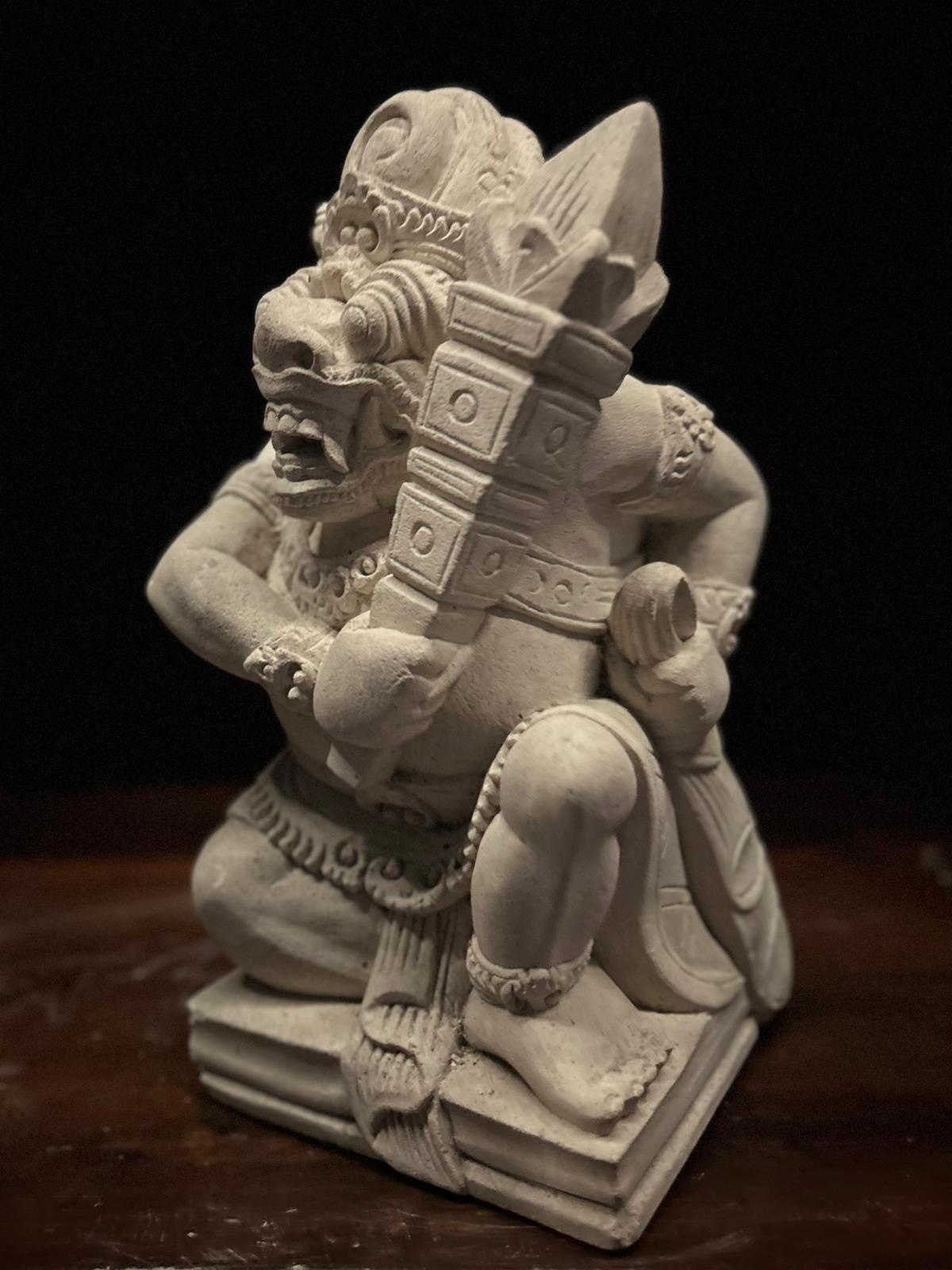 Pair of BUTO PROTECTIVE SPIRITS OF BALI h 60cm B27