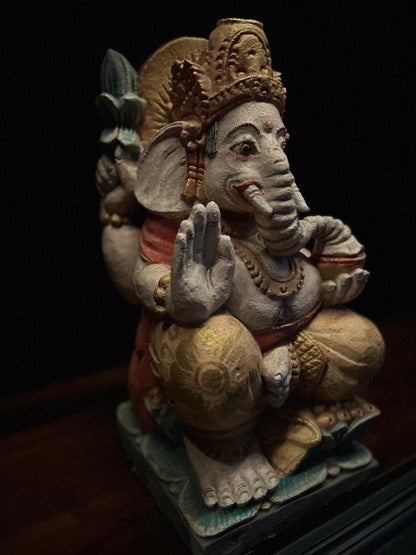 GANESHA the God of beginnings H 20cm ref. B51
