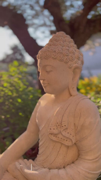 BUDDHA MEDITASI H63cm Rif A20