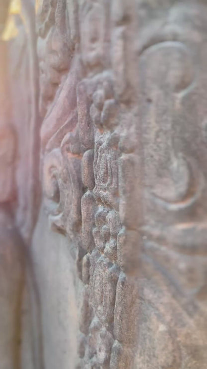 BUDDHA with HARE height 105cm B33